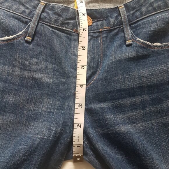 Eernest Sewn Ali 267 Boot Cut Low Rise Denim Jean Medium Wash Sz 26 - Picture 13 of 14